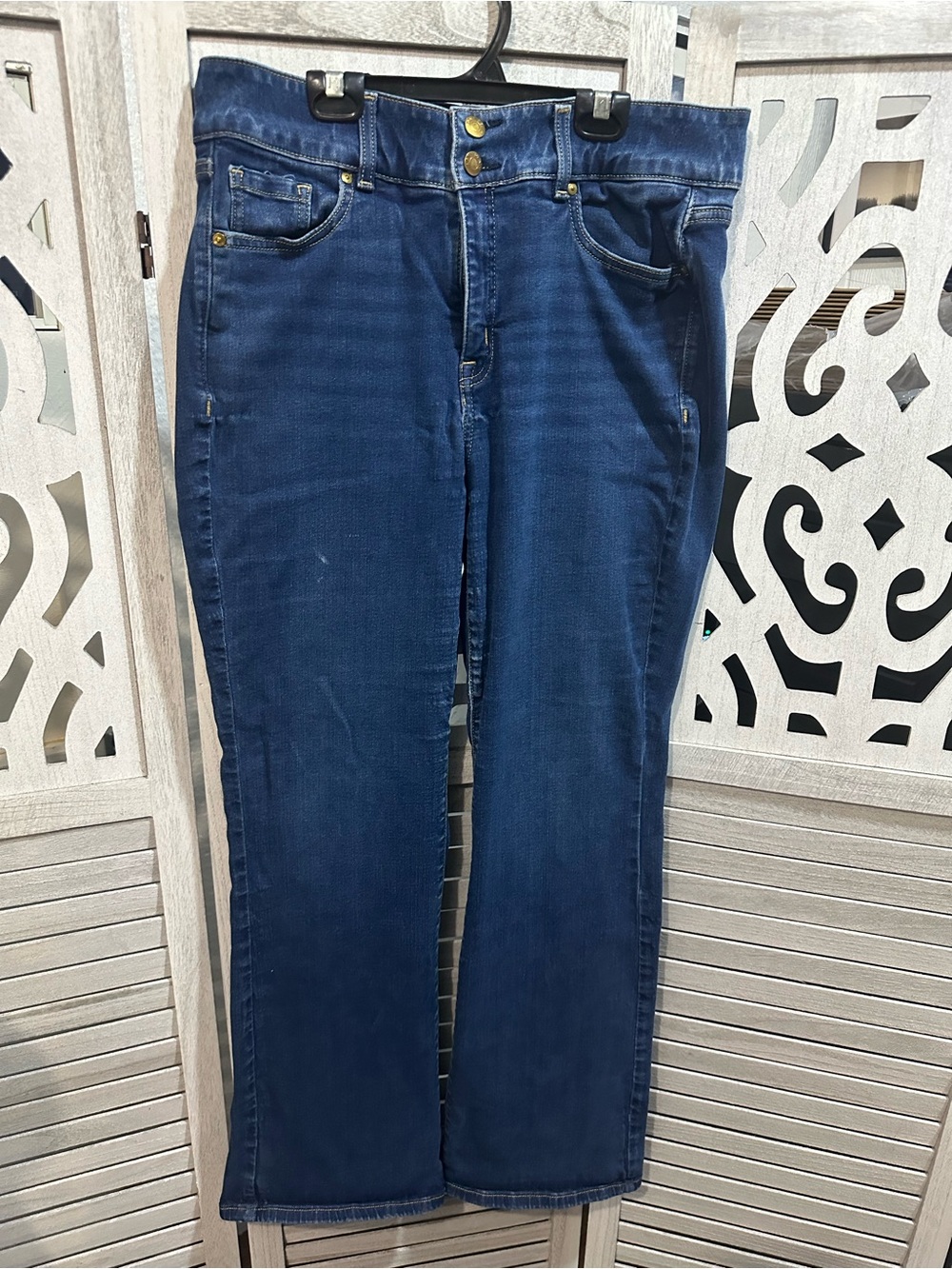 Size 16 flex magic high rise Dark Wash bootcut Jeans - Blue